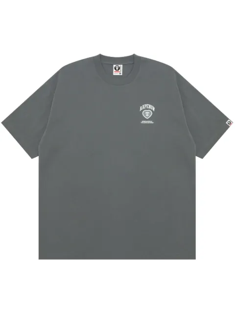 AAPE BY *A BATHING APE® playera con logo bordado