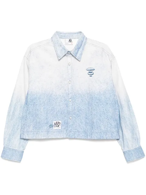 AAPE BY *A BATHING APE® camisa manga larga 22.25"