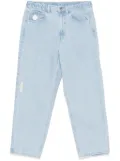 AAPE BY *A BATHING APE® AAPENOW moonface-logo jeans - Blue