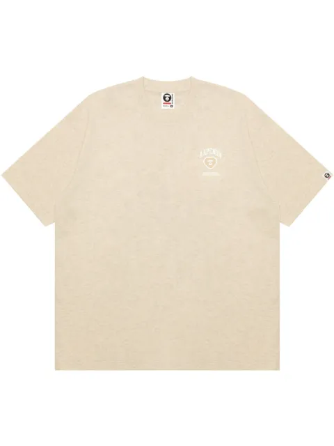 AAPE BY *A BATHING APE® logo-embroidered T-shirt