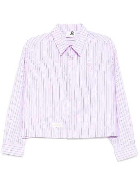 AAPE BY *A BATHING APE® camisa manga larga 22.25"