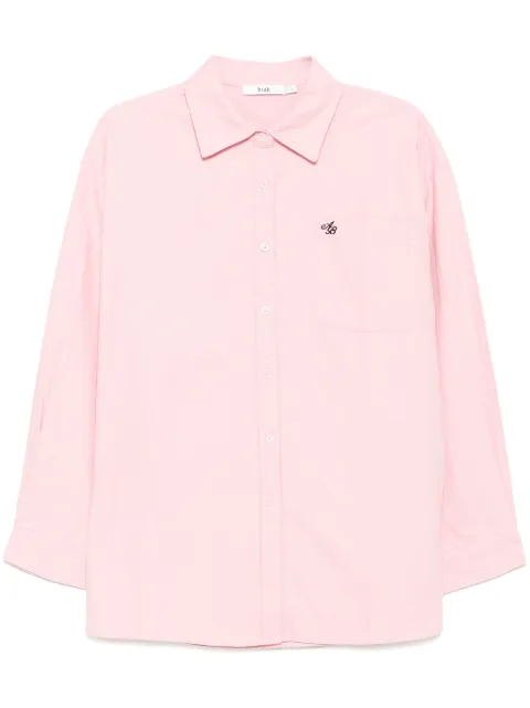 b+ab logo-embroidered long-sleeves shirt