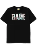 A BATHING APE® printed T-shirt - Black