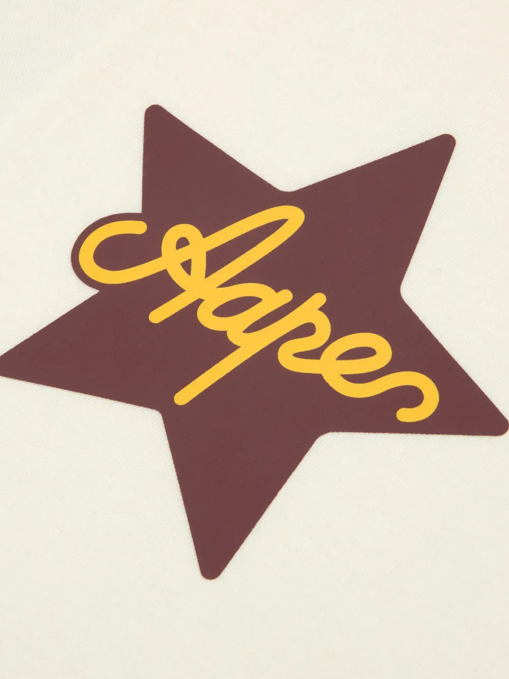 AAPE BY *A BATHING APE T-shirt met print IVX IVORY