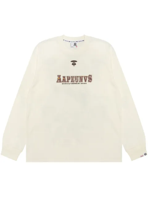 AAPE BY *A BATHING APE® text-print T-shirt