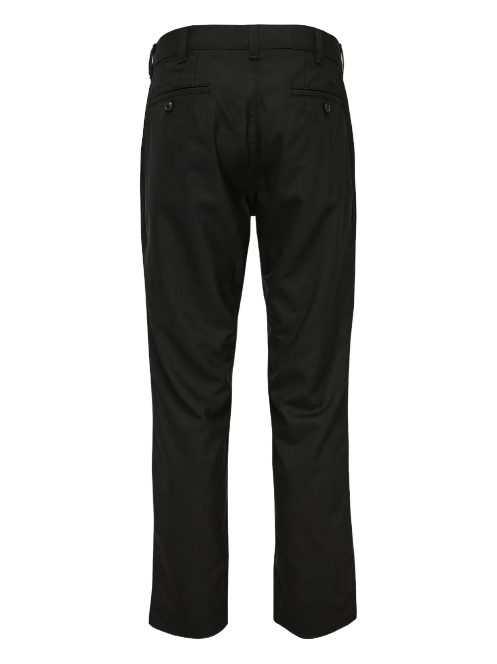 Comme des Garçons Homme flat-front trousers Zwart