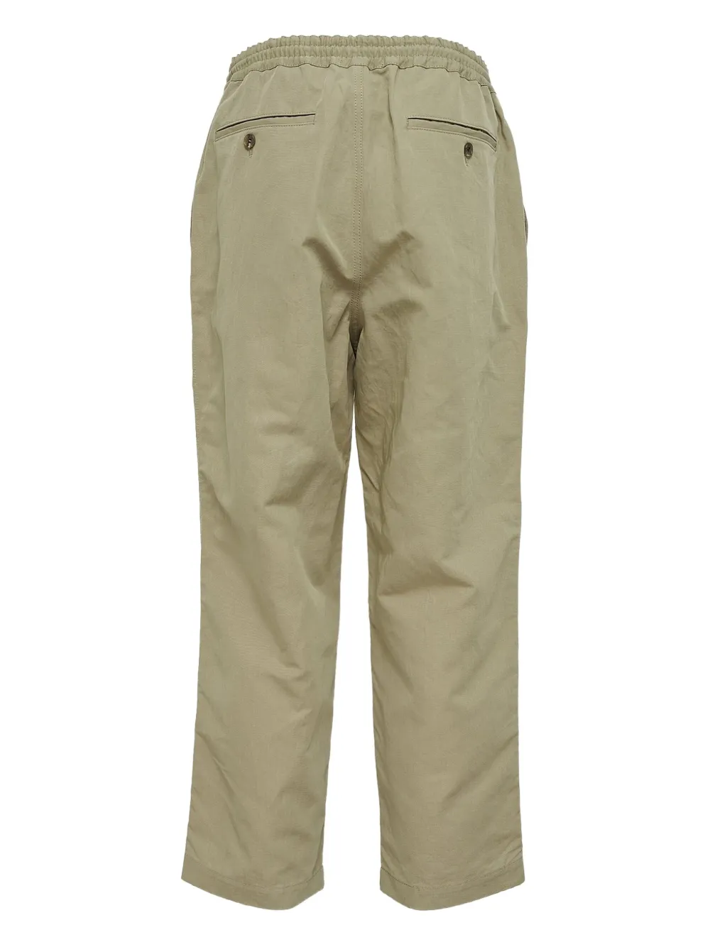 Comme des Garçons Homme elasticated-waist trousers Groen