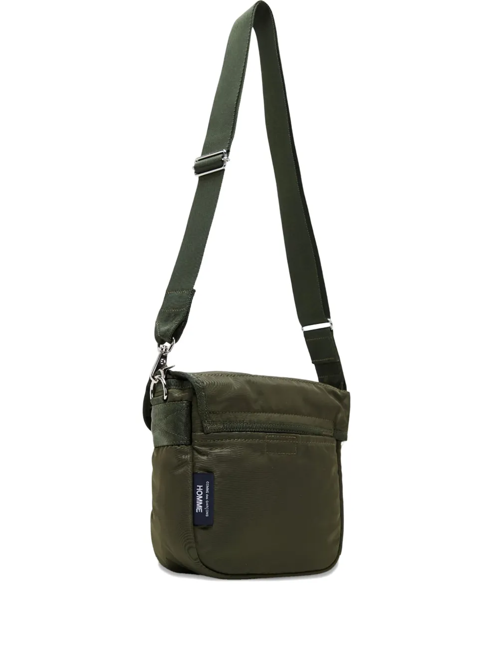 utility-pocket messenger bag