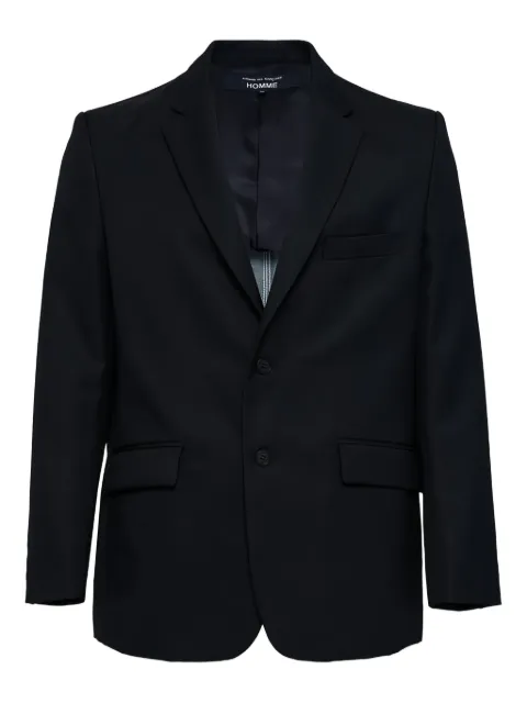 Comme des Garçons Homme denim-panel blazer
