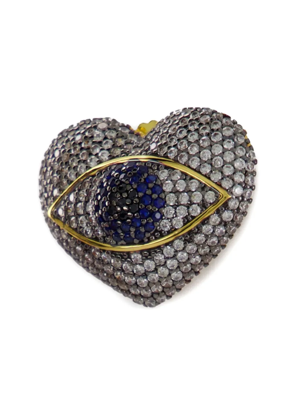 Begüm Khan Occhio Del Amore crystal-embellished earrings - Goud