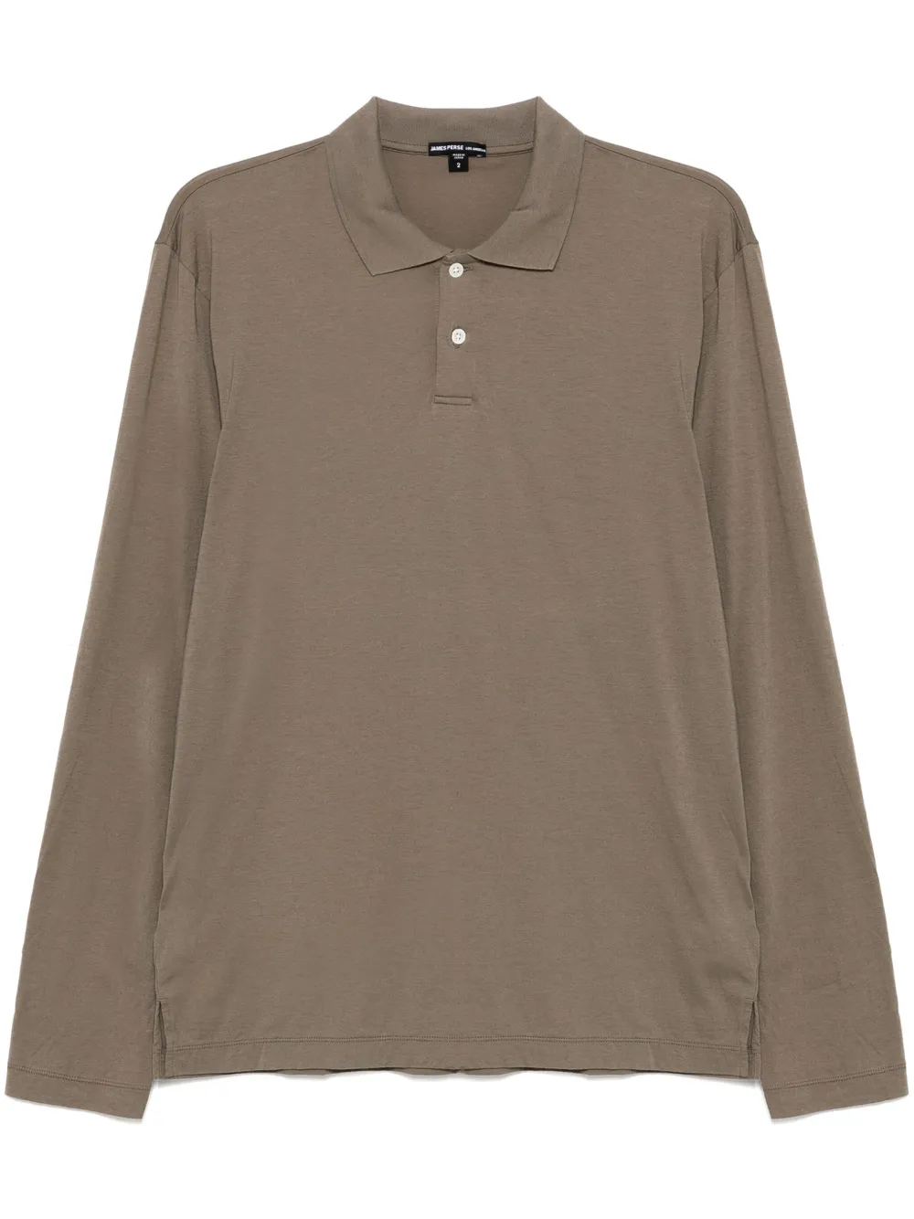 long-sleeved polo shirt