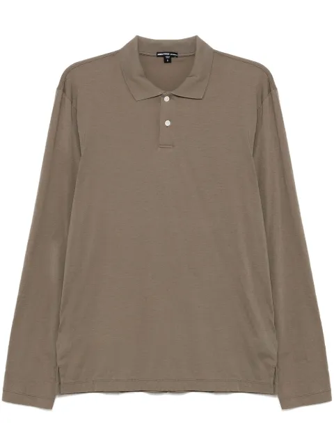 James Perse playera tipo polo manga larga