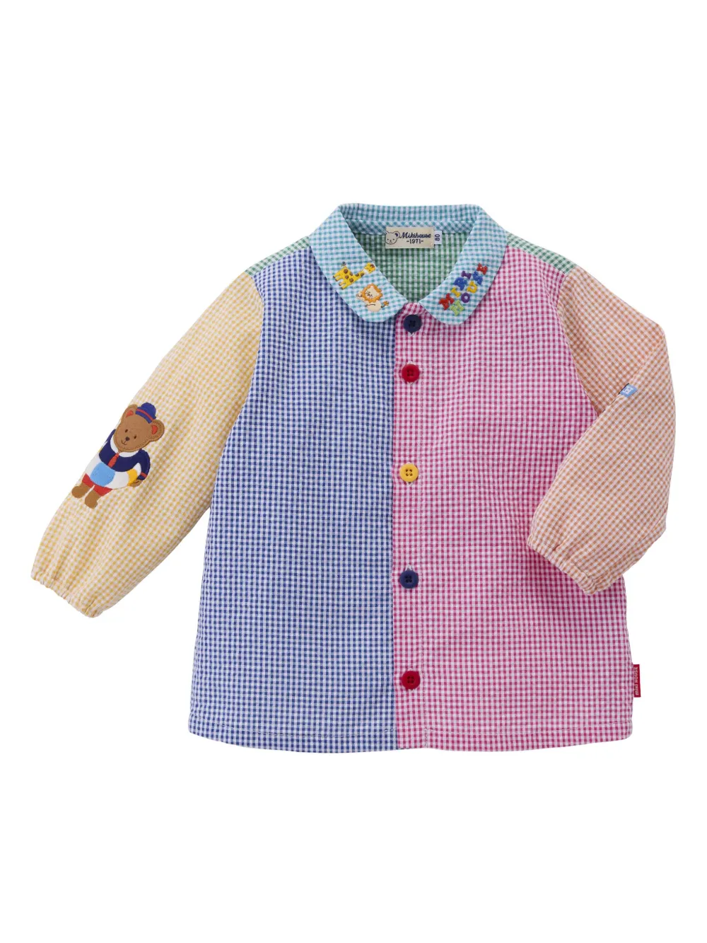Miki House Miki Animals シャツ - レッド Miki House Miki Animals シャツ - レッド