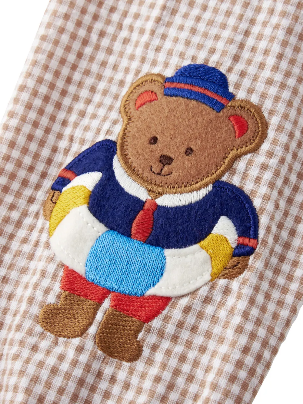 Miki House Miki Animals shirt Bruin