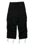 Doublet drawstring cargo trousers - Black