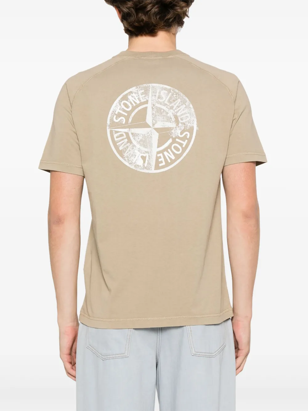 Stone Island Jersey T-shirt Beige