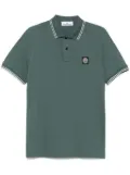 Stone Island piqué-weave polo shirt - Green