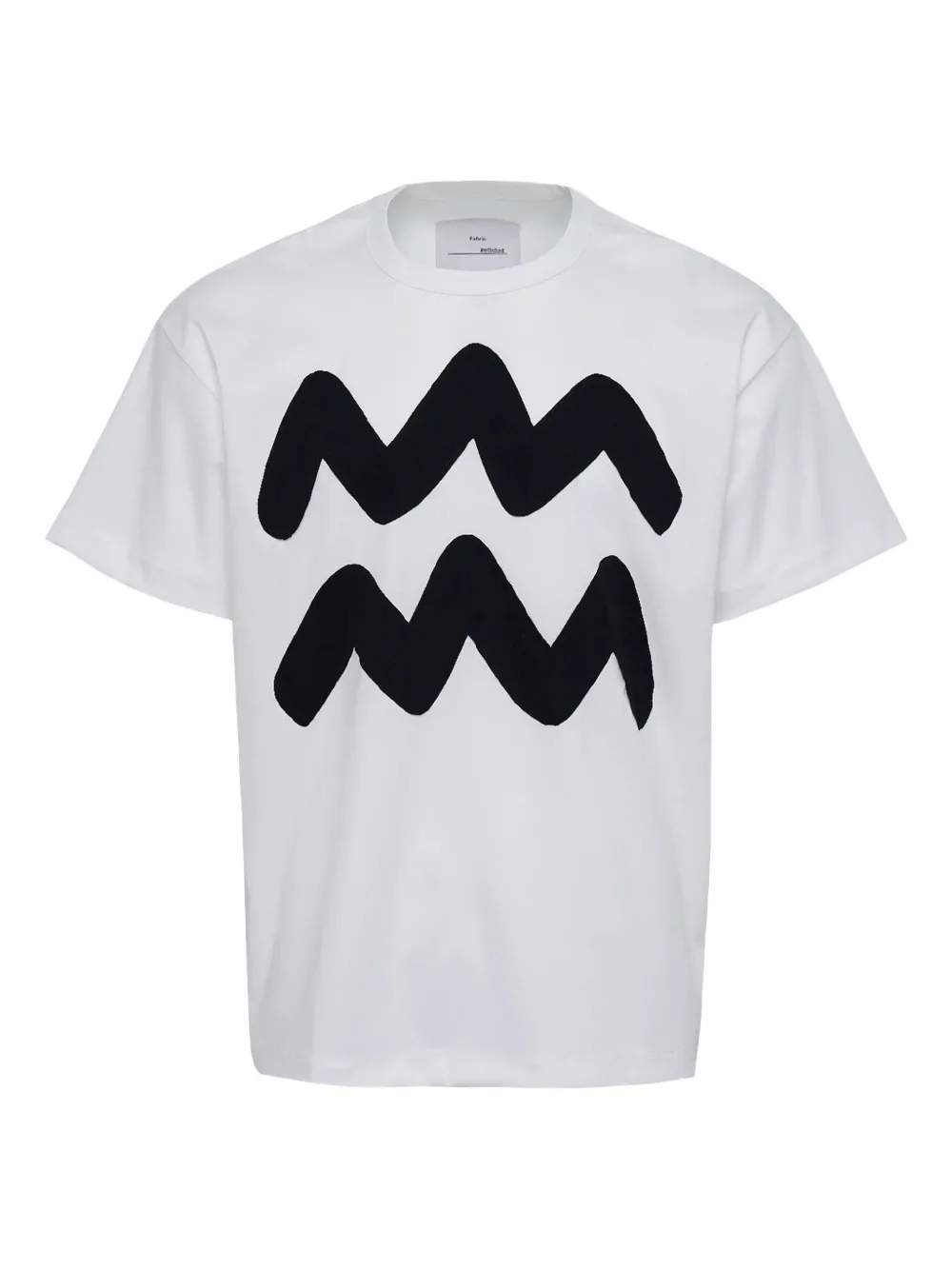 wave-graphic T-shirt