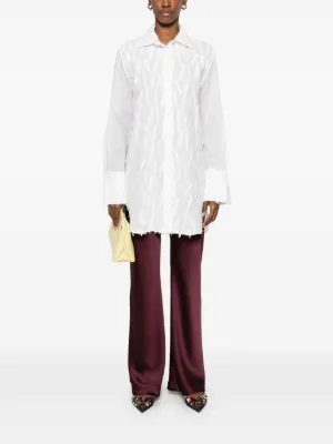 Tシャツ・カットソー FEDERICA TOSI SS25 CAMICIA RETE PAILLETTES (41109 40175) Camicia con paillettes FEDERICA TOSI 41109401 75 - Gianni