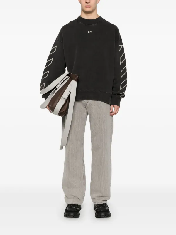 ★送関込み★ Off-white Martyrdom sweatshirt Off-White Martyrdom スウェットシャツ | グレー | FARFETCH JP