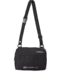 Makavelic logo-print messenger bag - Black