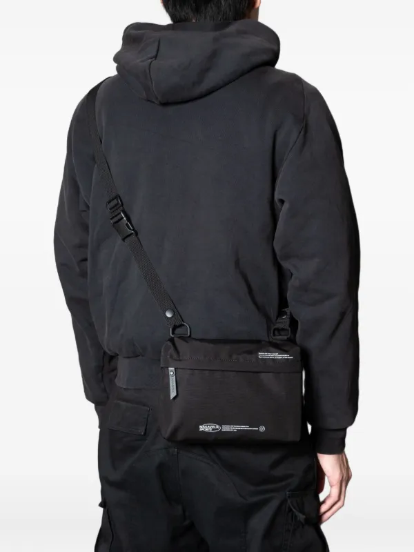 絶対一番安い Messenger logo-print Makavelic Bag FARFETCH | Black | バッグ