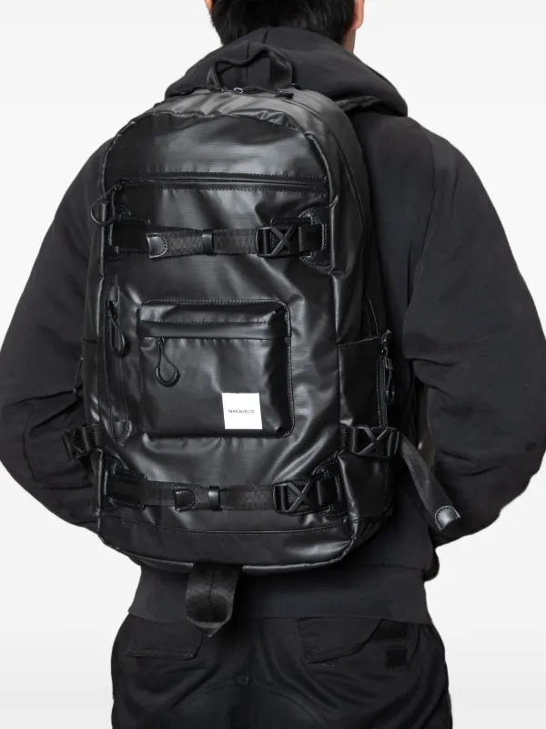 Makavelic Bind Up Backpack | Black | FARFETCH
