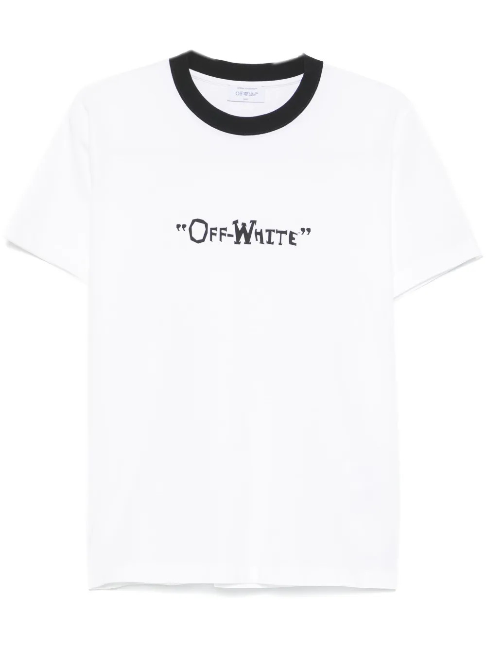 Off-White T-shirt met logoprint Wit