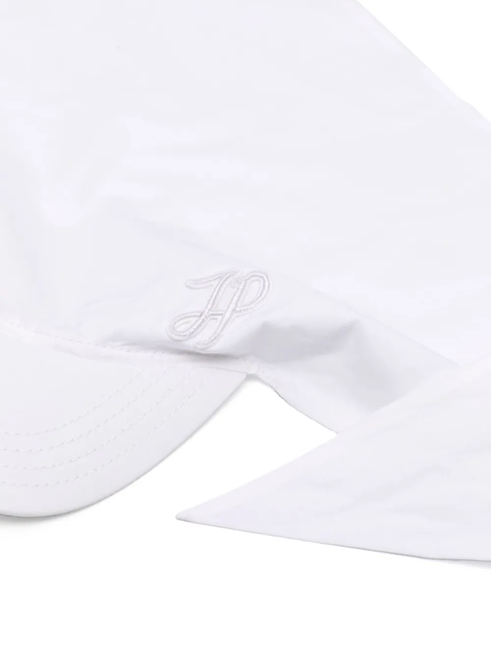 Patou logo-embroidered cap - Wit