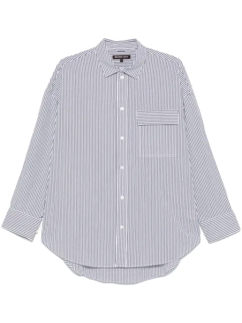 Michael Michael Kors camisa de popelina con rayas estampadas