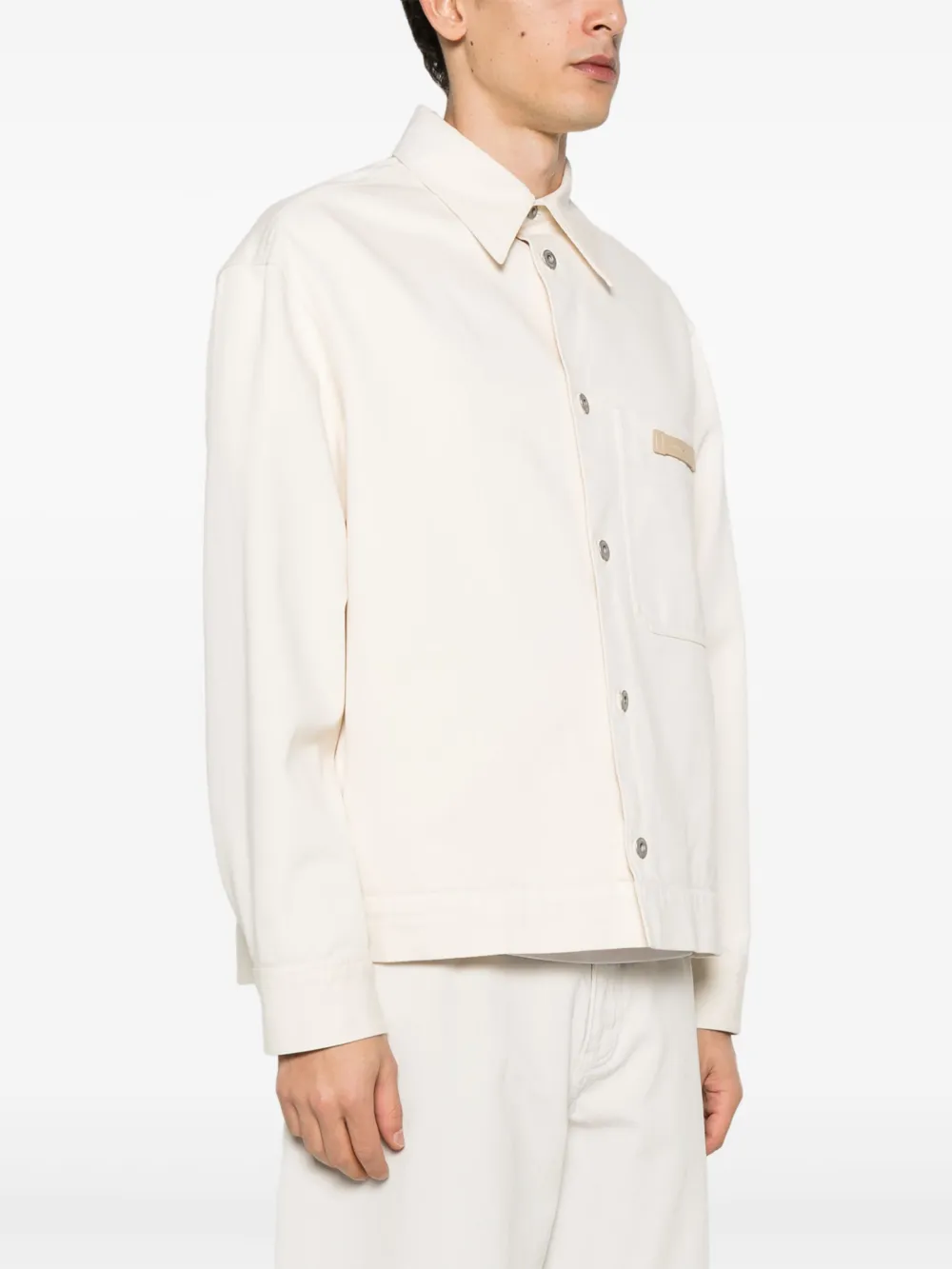 Emporio Armani Icon denim jack Wit