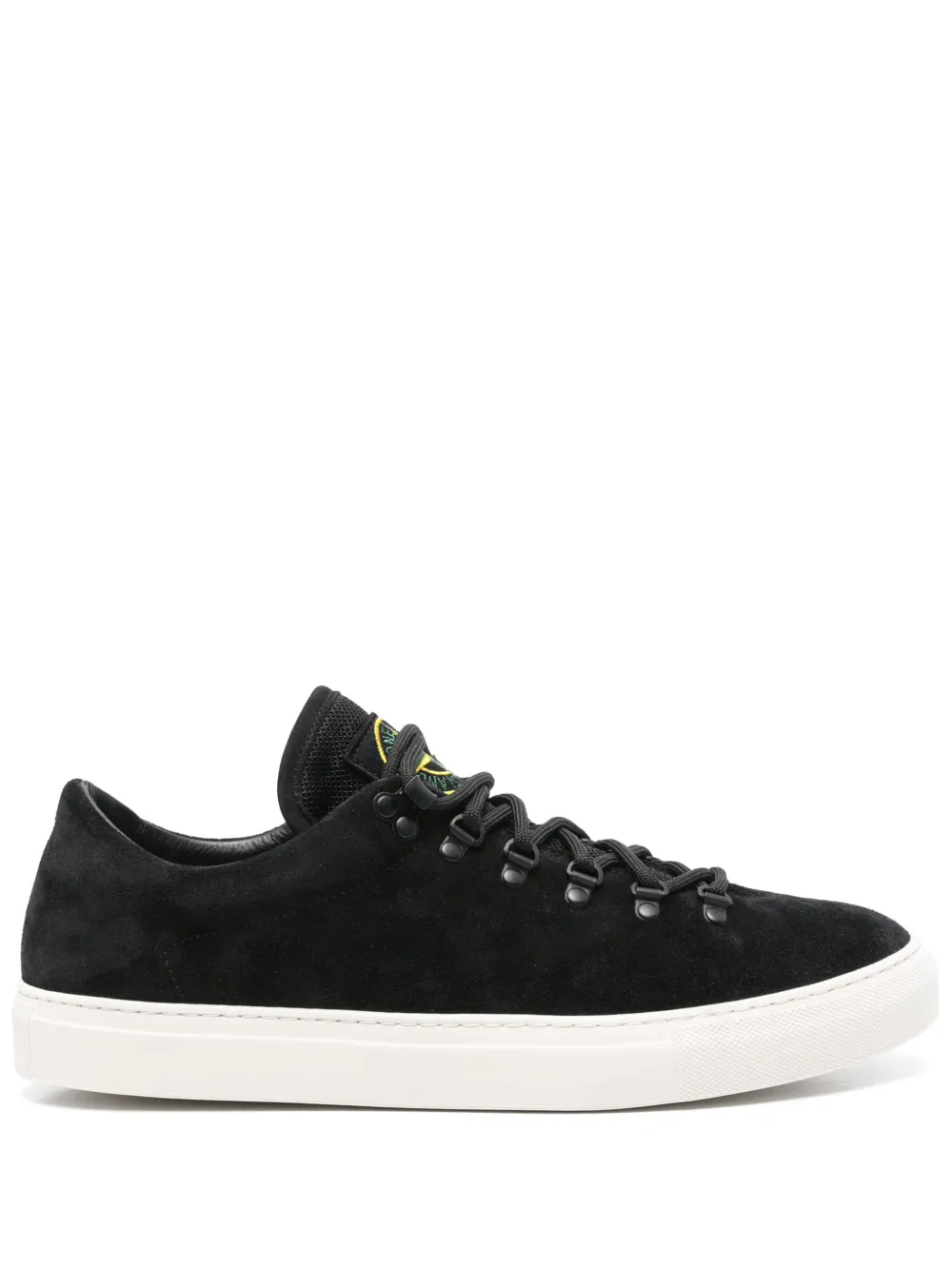 Stone Island suede sneakers – Black