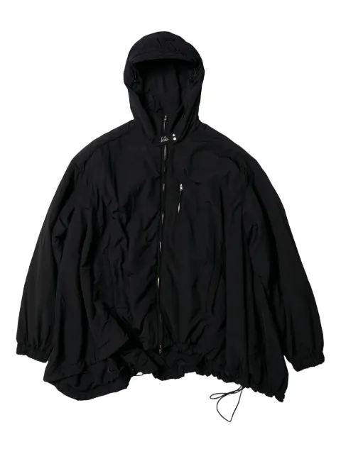 Doublet goggle-detail hooded jacket