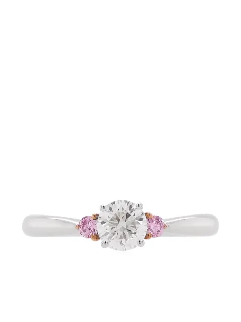 HYT Jewelry 18K white gold diamond engagement ring