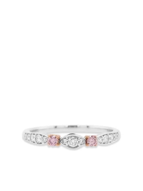 Bague en or blanc 18ct pavée de diamants - HYT Jewelry - Modalova