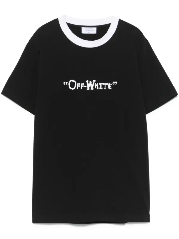 Farfetch Off White 2018 Shirt Off-White Logo-print Short-sleeve T - Main Image