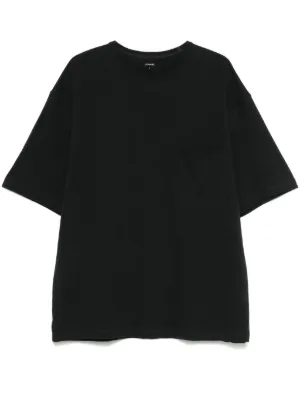 LEMAIRE ジャージー Tシャツ | ブラック | FARFETCH JP