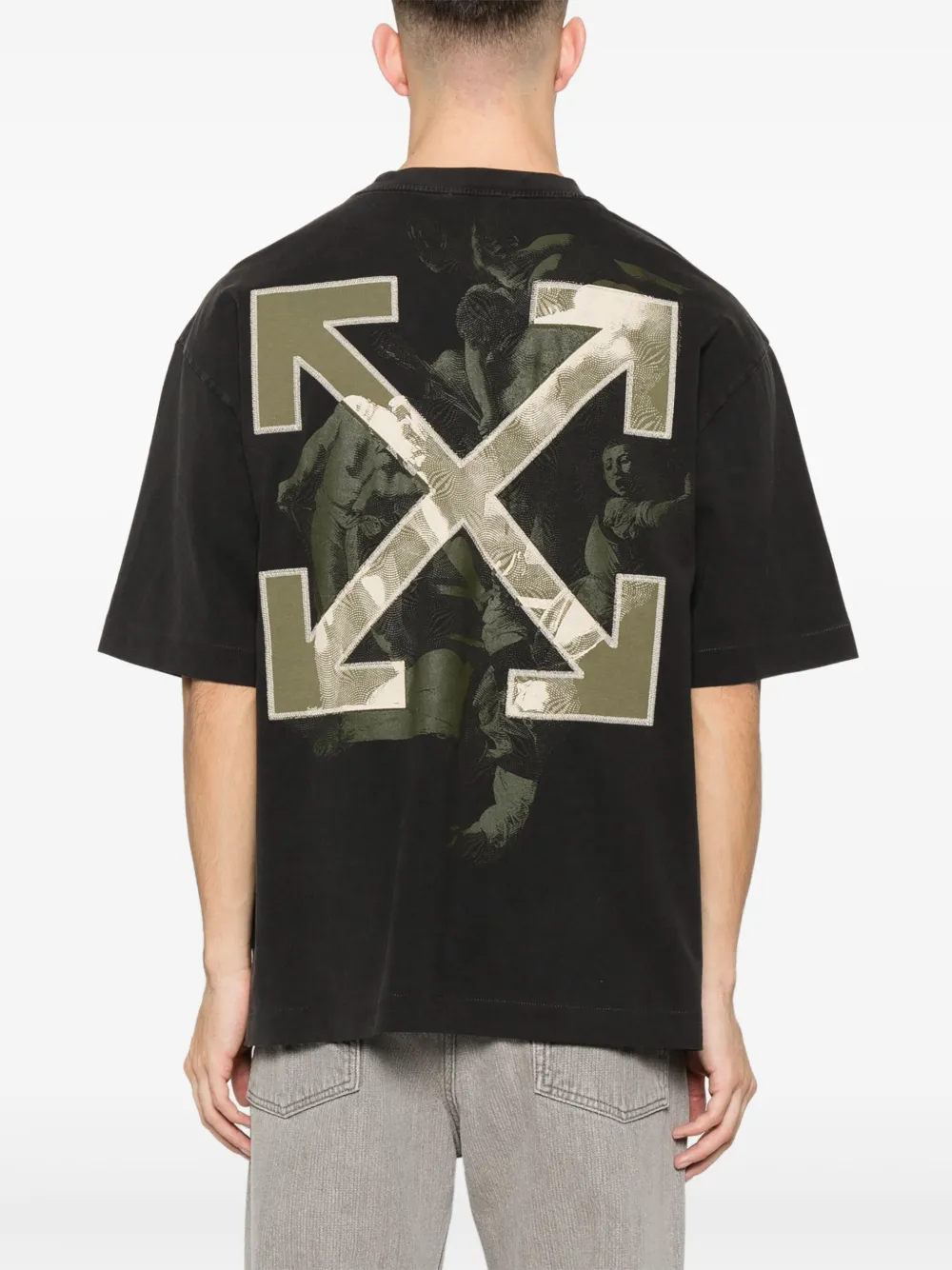 Off-White Martyrdom Arrow T-shirt Zwart