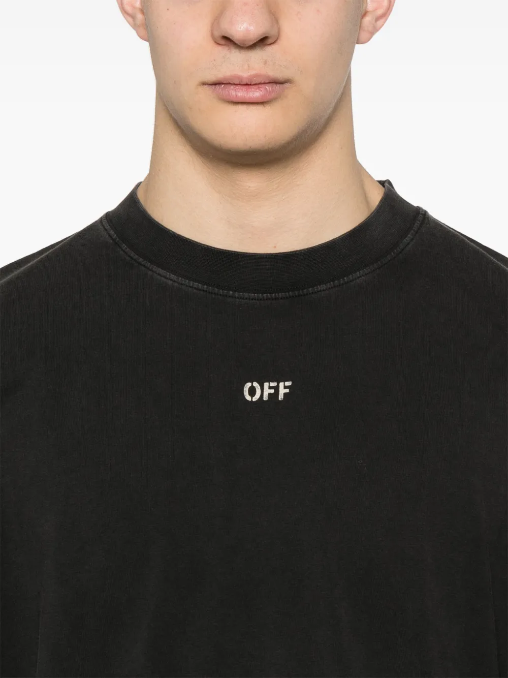 Off-White Martyrdom Arrow T-shirt Zwart