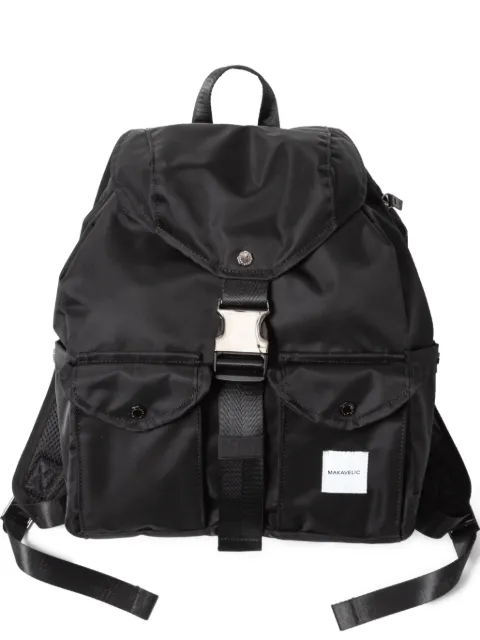 Makavelic mochila con parche del logo