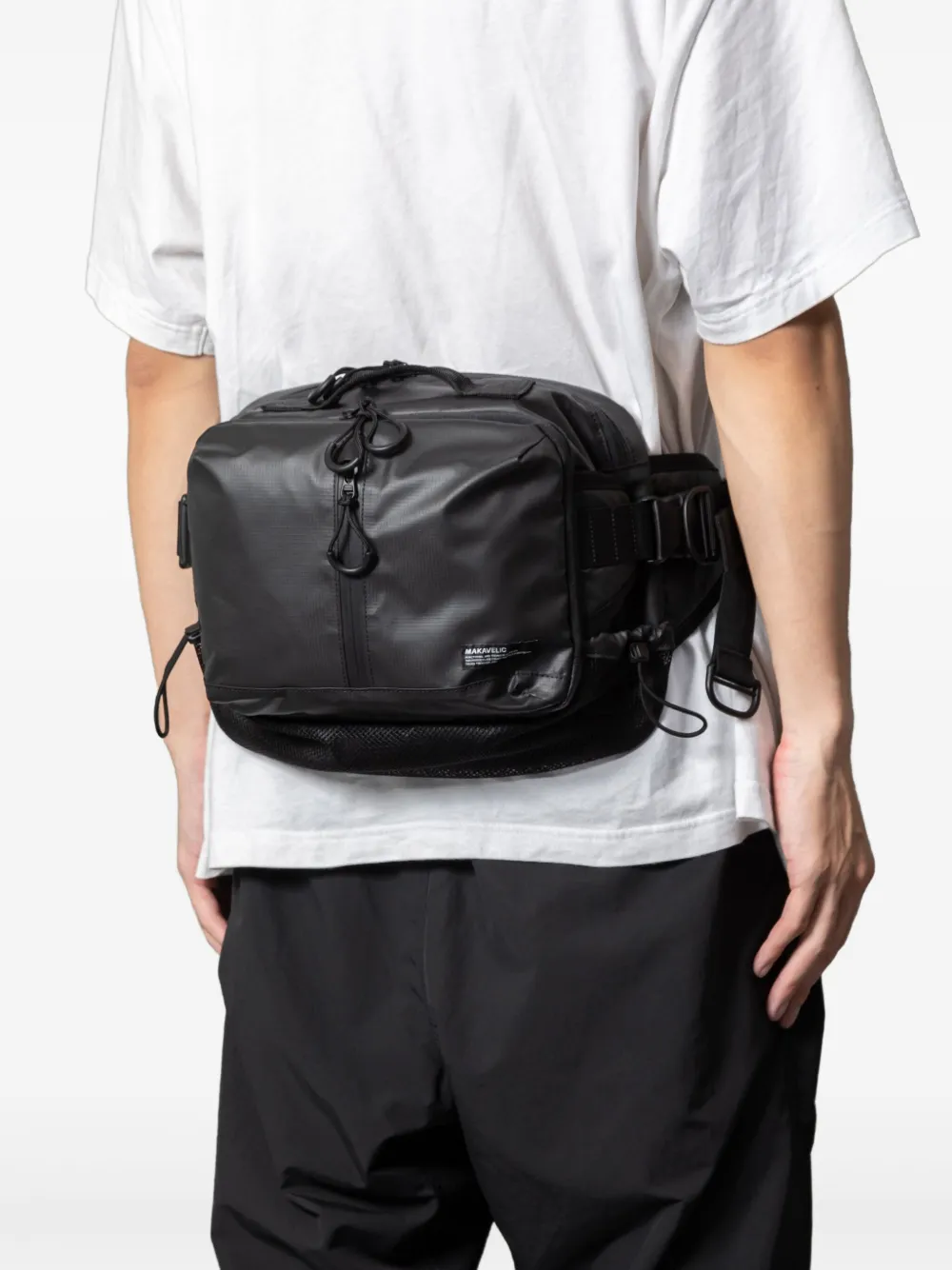 Makavelic Ripstop Belt Bag In Black