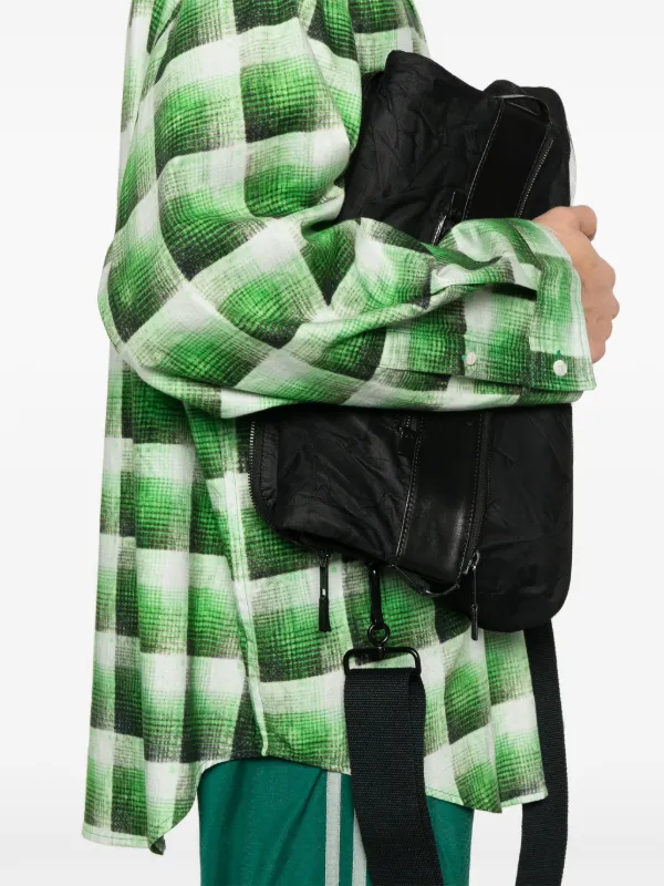 Acne Studios チェック シャツ | グリーン | FARFETCH JP