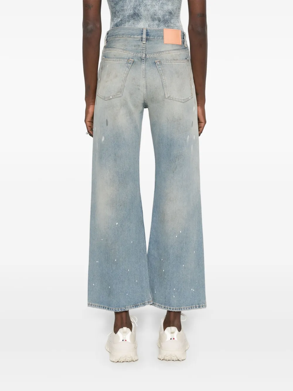 Acne Studios Distressed jeans Blauw