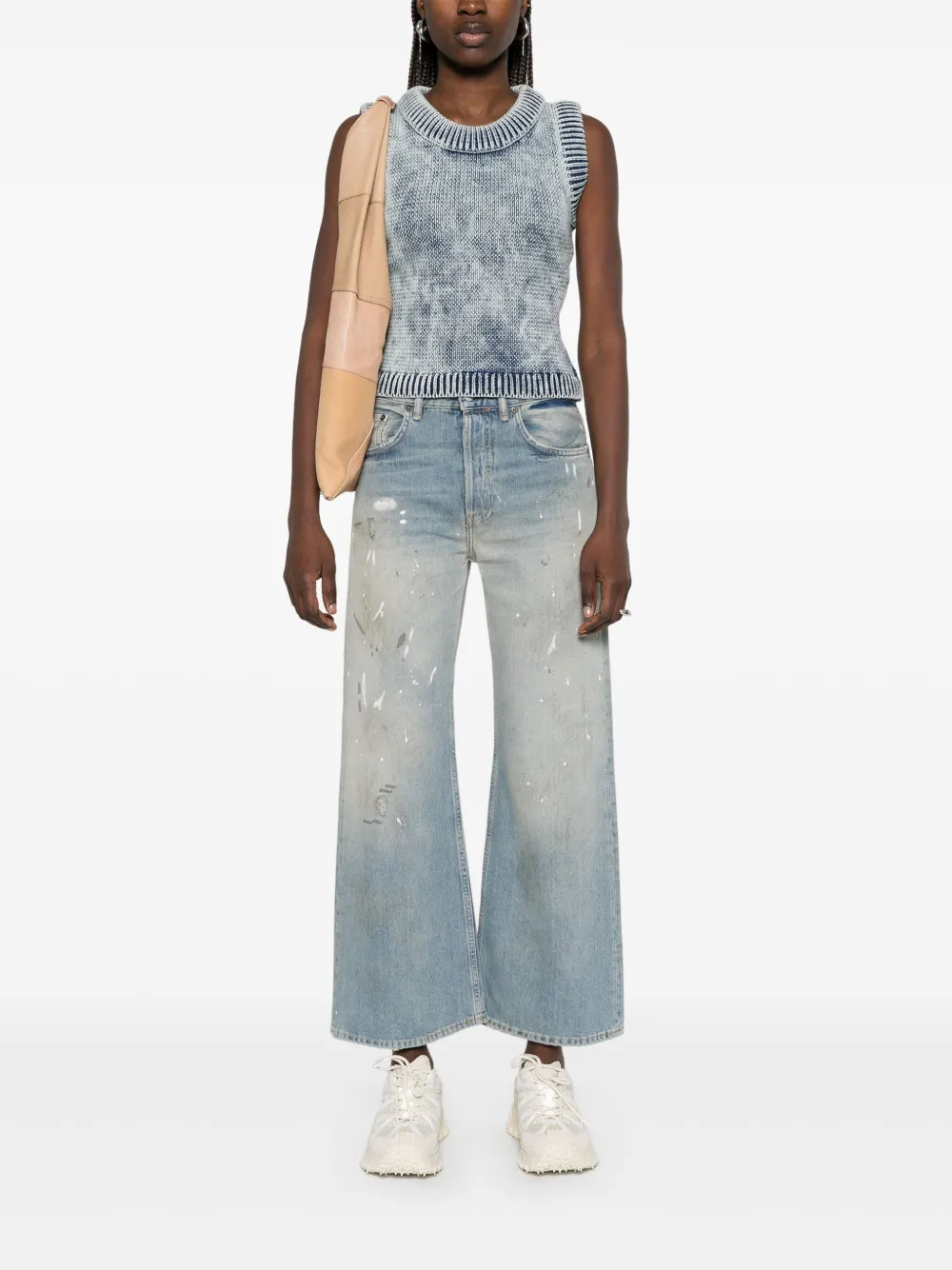 Acne Studios Distressed jeans - Blauw