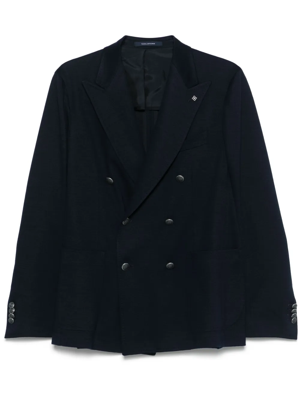 Tagliatore Blazer met dubbele rij knopen Blauw