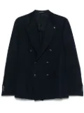 Tagliatore double-breasted blazer - Blue