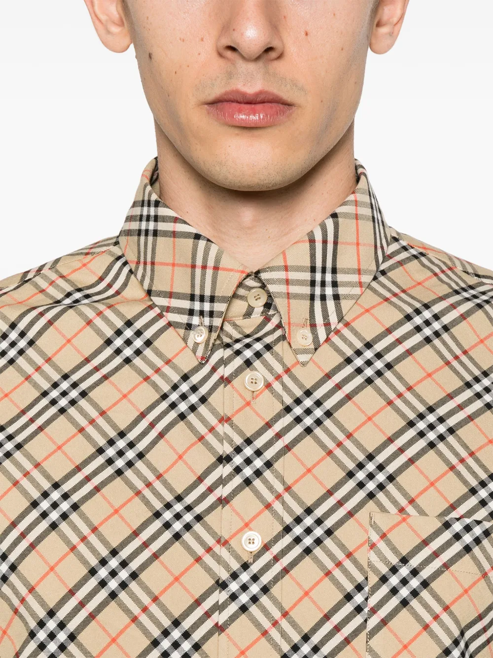 Burberry Vintage Check overhemd Bruin