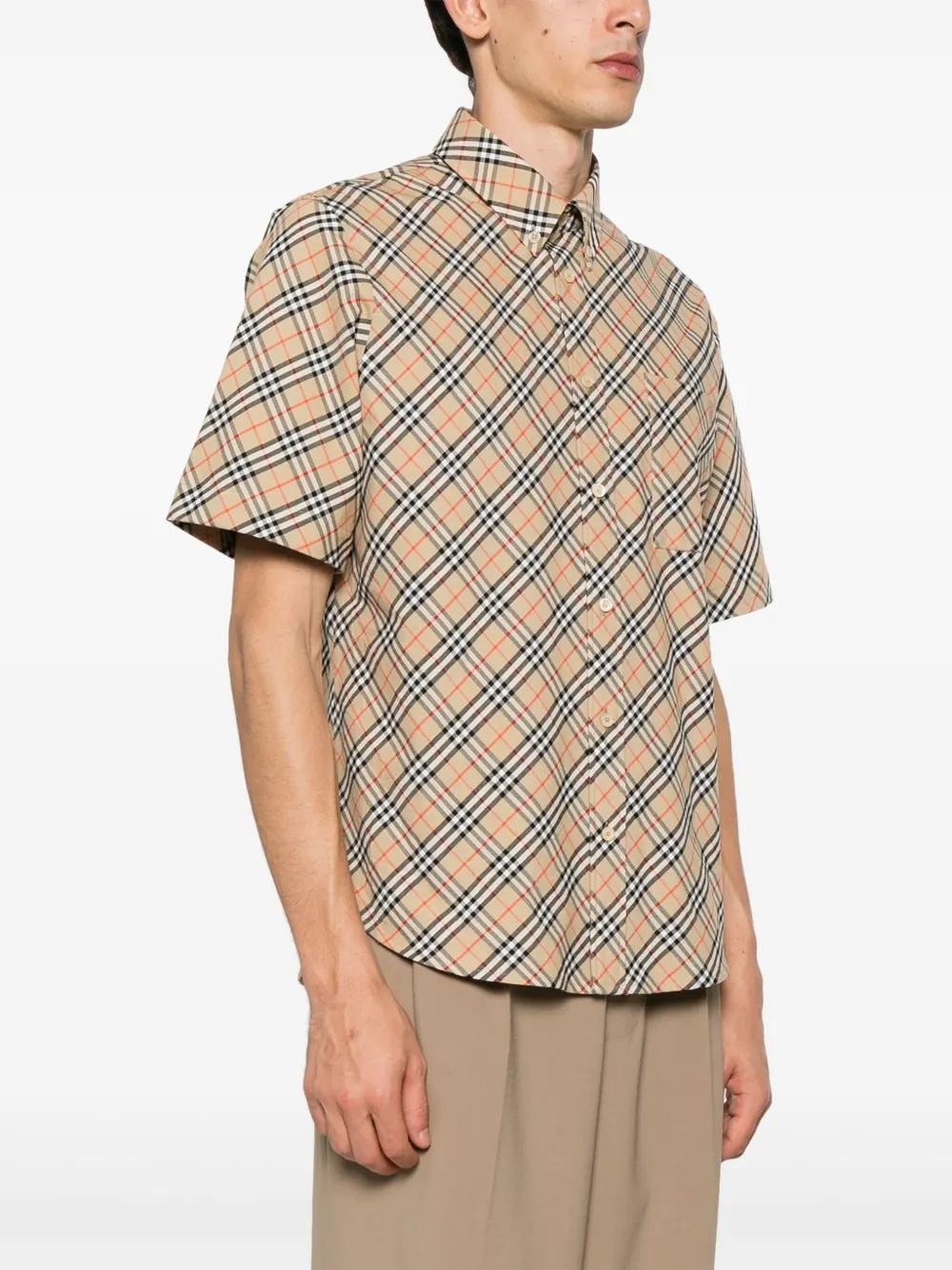 Burberry Vintage Check overhemd Bruin