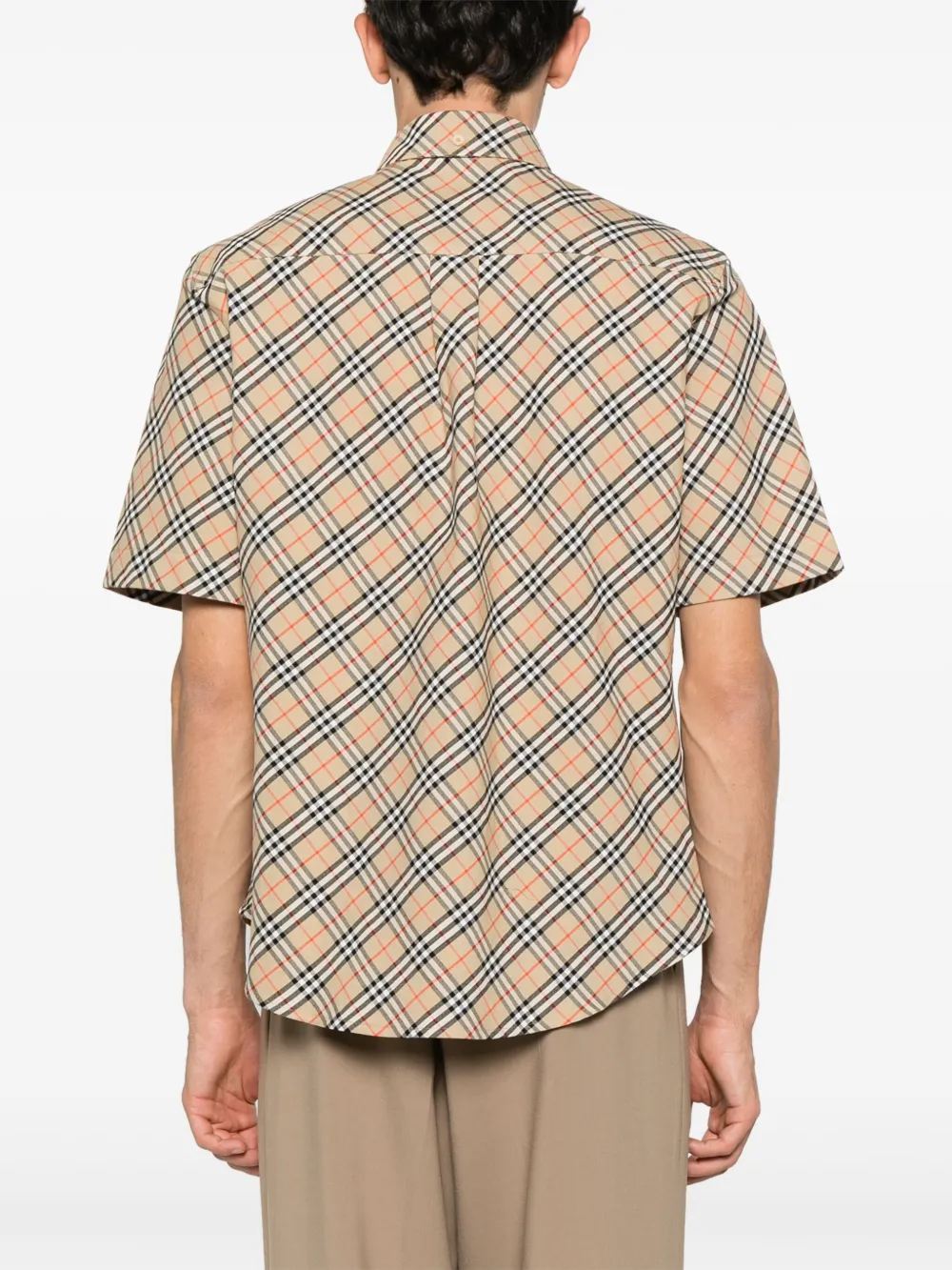 Burberry Vintage Check overhemd Bruin
