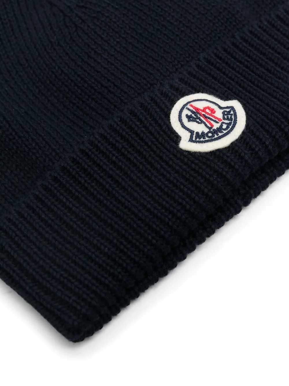 Moncler Enfant Katoenen muts Blauw